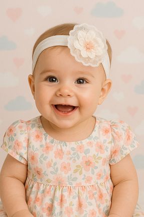 باندانا سفید پنبه ای adakokusu17 - کد 832038387
