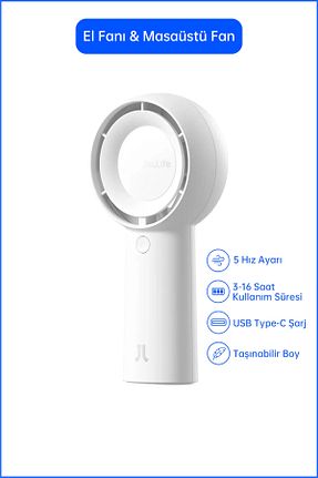 پنکه سفید Mini Fan JISULIFE - کد 855737642