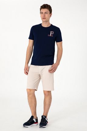 شلوارک و برمودا طوسی مردانه Straight U.S. Polo Assn. - کد 935440254