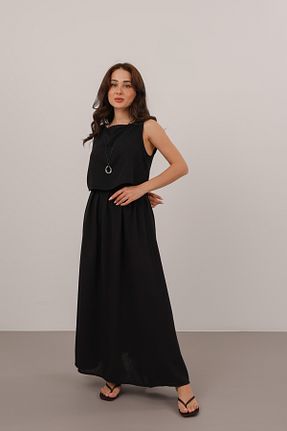 ست بالاتنه و پائین تنه مشکی زنانه بافتنی FACETTE - کد 838958627