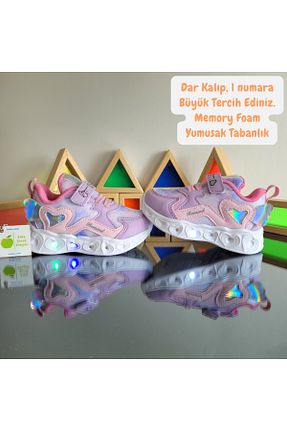 کفش اسنیکر بنفش بچه گانه چسبی elma bebe - کد 900627166
