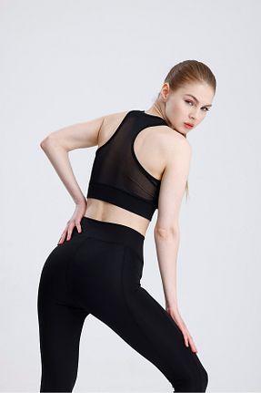 ساق شلواری مشکی زنانه بافت SPANDEX - کد 935296198