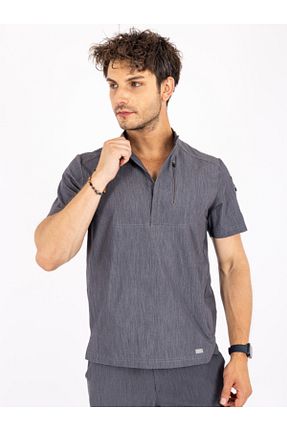 پیراهن طوسی مردانه رگولار VITA UNIFORM - کد 936235128