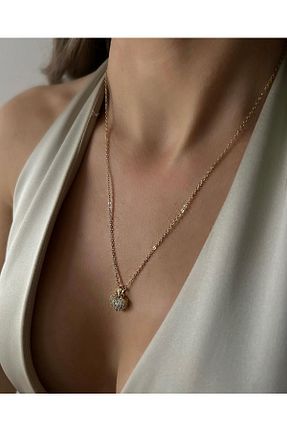 گردنبند استیل ( فولاد ) زنانه استیل ضد زنگ İNN JEWELLERY - کد 935366251