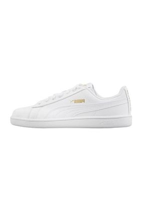 کفش اسنیکر سفید مردانه چرم مصنوعی Puma - کد 248217491