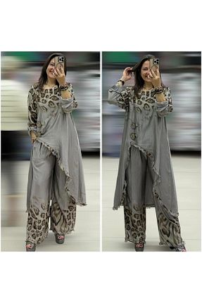 ست بالاتنه و پائین تنه مشکی زنانه جین Hanımefendi Butik - کد 935355463