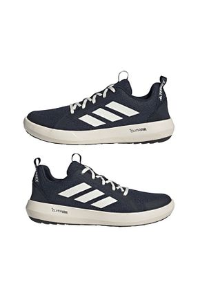 کفش پیاده روی سرمه ای مردانه پارچه ای adidas - کد 926556506