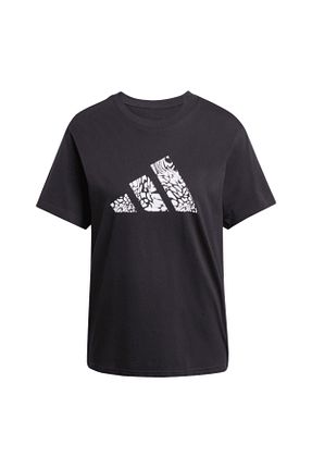 تیشرت اسپرت مشکی زنانه رگولار adidas - کد 887264531