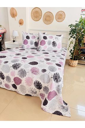 پیکه و ست پیکه دونفره بنفش پنبه ای SAHRAN HOME - کد 935382611