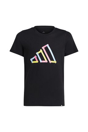 تیشرت اسپرت مشکی بچه گانه رگولار adidas - کد 898535852