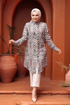 تونیک حجاب رنگی بافتنی N.S NEVA STYLE - کد 935452697