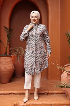 تونیک حجاب رنگی بافتنی N.S NEVA STYLE - کد 935452697
