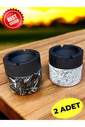 زیر سیگاری مشکی شیشه Mirvano - کد 726583409