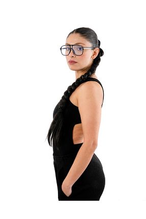 بادی مشکی زنانه یقه دوچرخه MODA - کد 935458634