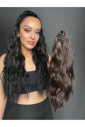 کلاه گیس قهوه ای زنانه Suzan Peruk - کد 935456384