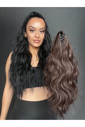 کلاه گیس قهوه ای زنانه Suzan Peruk - کد 935456299