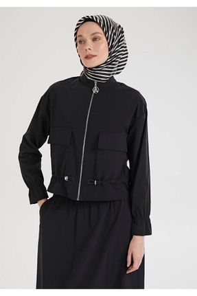 ست بالاتنه و پائین تنه حجاب مشکی زنانه Çan Armine TREND - کد 935460302