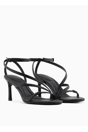 کفش پاشنه بلند کلاسیک مشکی زنانه پاشنه نازک Armani Exchange - کد 936499485
