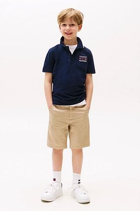 تیشرت سرمه ای بچه گانه یقه پولو Tommy Hilfiger - کد 936501179