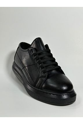 کفش اسنیکر مشکی مردانه بند دار cimes sport - کد 935483655