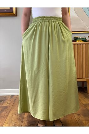 شلوار سبز زنانه بافتنی Hatun Atila - کد 935497241