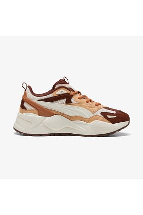 کفش اسنیکر قهوه ای زنانه بند دار Puma - کد 924033022