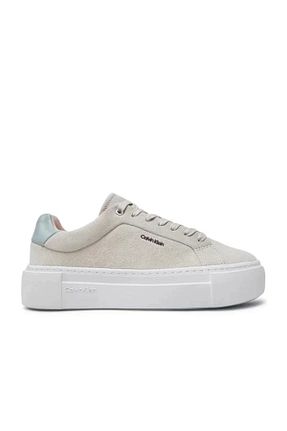 کفش اسنیکر سفید زنانه بند دار Calvin Klein - کد 883829102