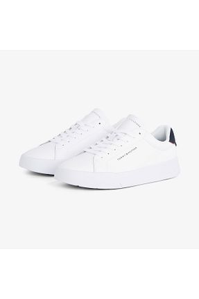 کفش اسنیکر سفید مردانه بند دار Tommy Hilfiger - کد 882858522