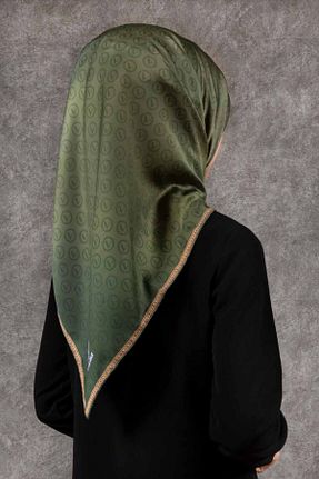 روسری سبز پلی استر VİOLLA - کد 321278497