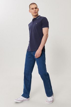 شلوار جین آبی مردانه پاچه ساده Wrangler - کد 674353723