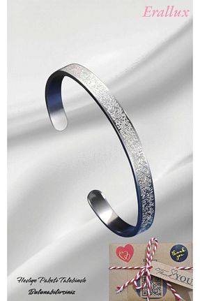 دستبند استیل (فولاد) زنانه استیل ضد زنگ ERALLUX - کد 891445444