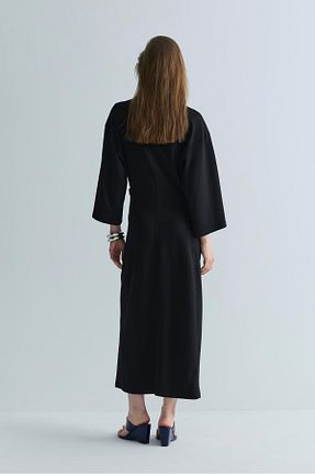لباس مشکی زنانه بافتنی Suud Collection - کد 935518248