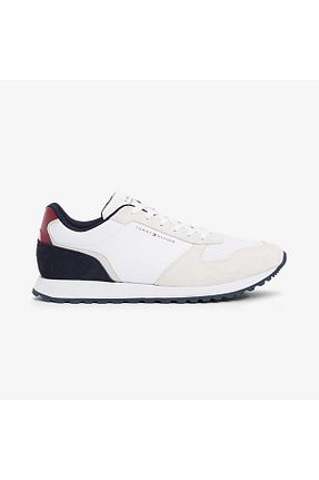 کفش اسنیکر سفید مردانه بند دار Tommy Hilfiger - کد 903754849