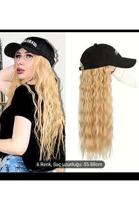 کلاه گیس زرد Handmade - کد 935542098
