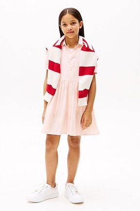 لباس صورتی بچه گانه بافتنی Tommy Hilfiger - کد 936509492