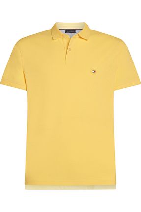 پولوشرت زرد مردانه پنبه ای Tommy Hilfiger - کد 935548781