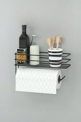 جا دستمال کاغذی مشکی Sas Haus - کد 935568410