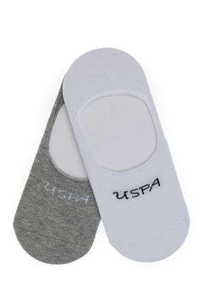 جوراب سفید زنانه پنبه ای U.S. Polo Assn. - کد 935541413
