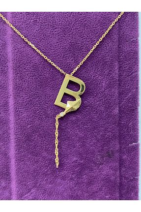 گردنبند نقره زرد زنانه 925 عیار Adieu Silver - کد 934108330