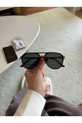 عینک آفتابی قهوه ای زنانه 58 RoseandRoses - کد 935584088