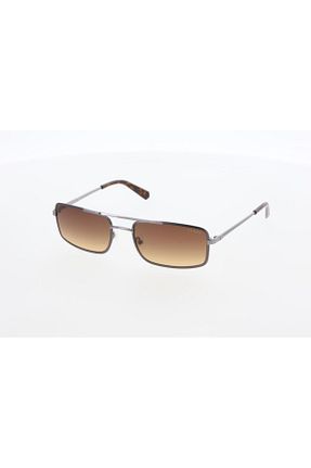 عینک آفتابی قهوه ای مردانه 58 Guess - کد 924782094