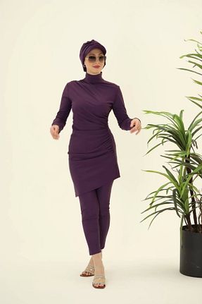 مایو حجاب رنگی زنانه ladrans - کد 936511588