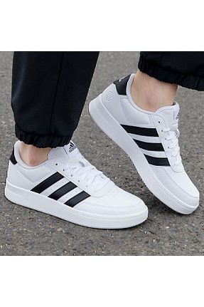 کفش اسنیکر سفید زنانه چرم اصل adidas - کد 813481416