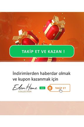 کوسن و روکش کوسن بژ پنبه ای Evlen Home Collection - کد 458918283