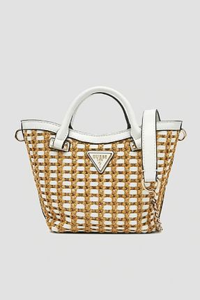 کیف دستی سفید زنانه سایز متوسط Guess - کد 921680729