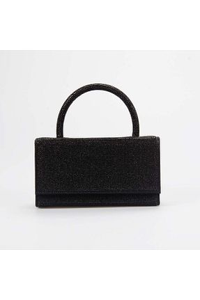 کیف مجلسی مشکی زنانه چرم مصنوعی ROUGE - کد 935753523