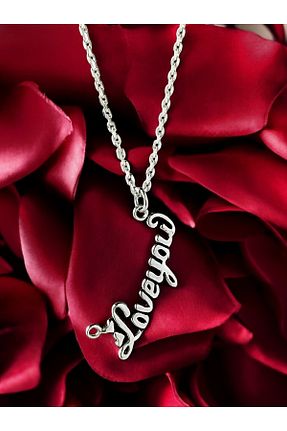 گردنبند نقره طوسی زنانه 925 عیار Alaja Silver - کد 935734466