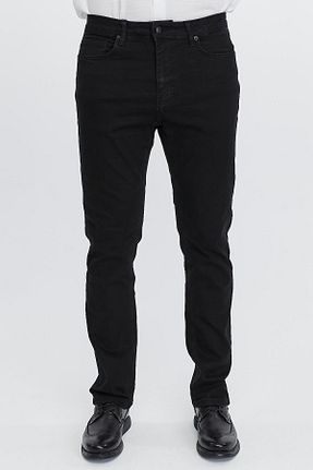 شلوار جین مشکی مردانه پاچه لوله تفنگی CEDY DENIM - کد 280767684