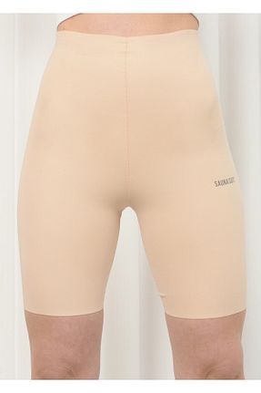 شوارک اسپرت بژ زنانه فاق بلند SAUNA SUIT - کد 646744265