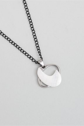 گردنبند استیل ( فولاد ) سفید مردانه استیل ضد زنگ So Chic - کد 935756231